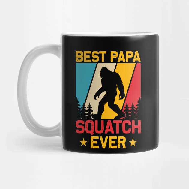 Best Papa Squatch Ever Bigfoot Sasquatch by Teewyld